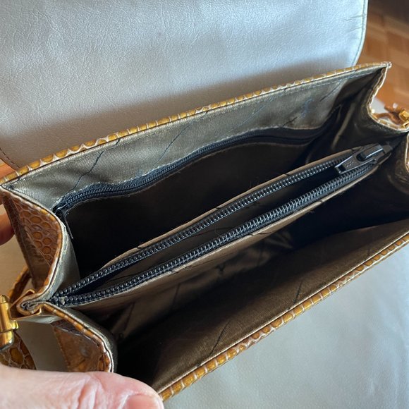 1960s Faux Snakeskin Shoulder bag - Picture 7 of 13